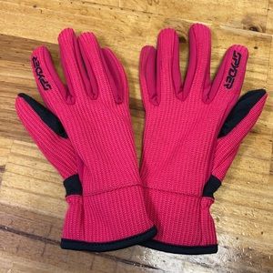 Bright Pink Spyder Gloves